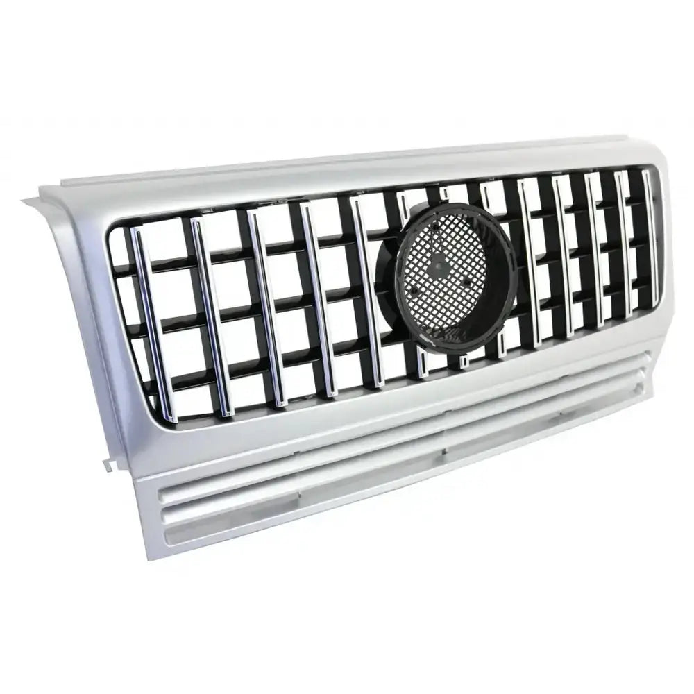 Grill Mercedes G-klasse (w463) 90-12/g63 Gt-r Sølv
