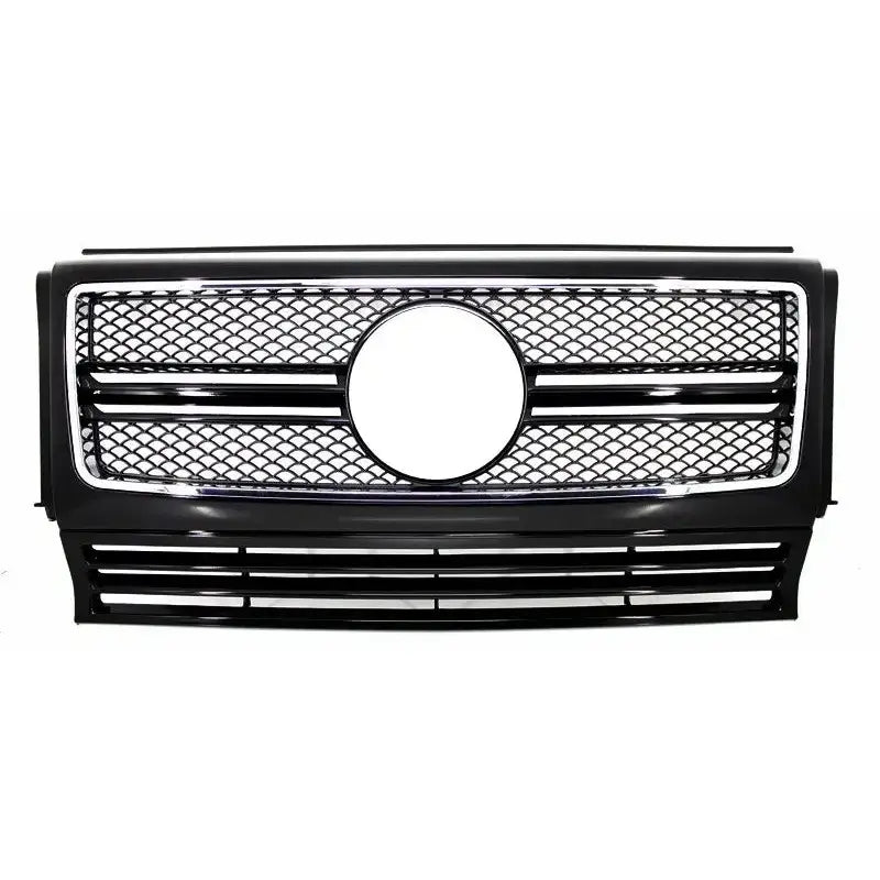 Grill Mercedes G-klasse (w463) 90-14 G65 Svart/krome