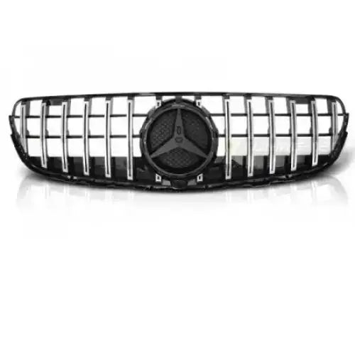 Grill Mercedes Glc W253 15- Gt-r Style Chrome Glossy Black