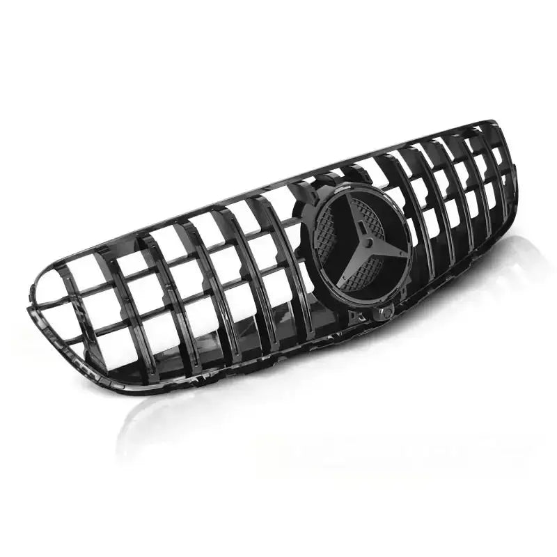 Grill Mercedes Glc W253 15- Gt-r Style Glossy Black