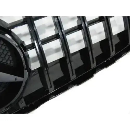 Grill Mercedes Glc W253 15- Gt-r Style Glossy Black