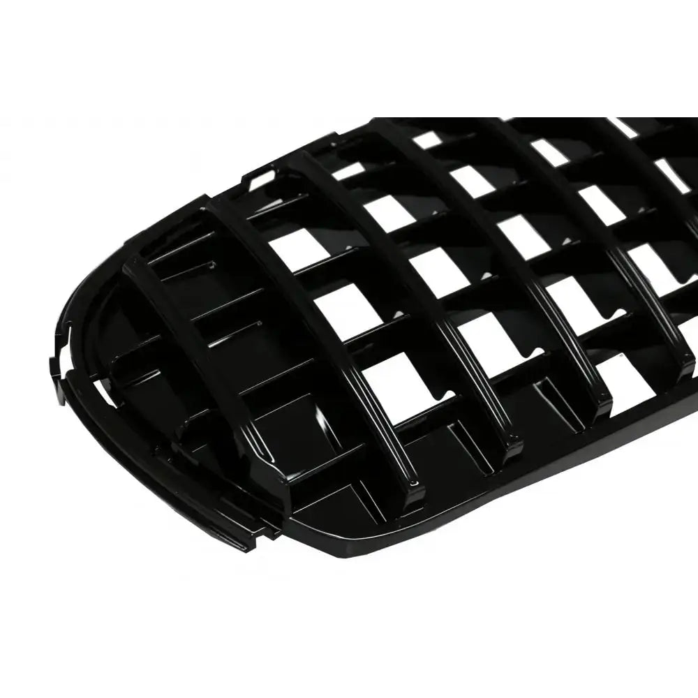 Grill Mercedes Glc X253 C253 Facelift 20 + Gtr Panamericana Design All Black