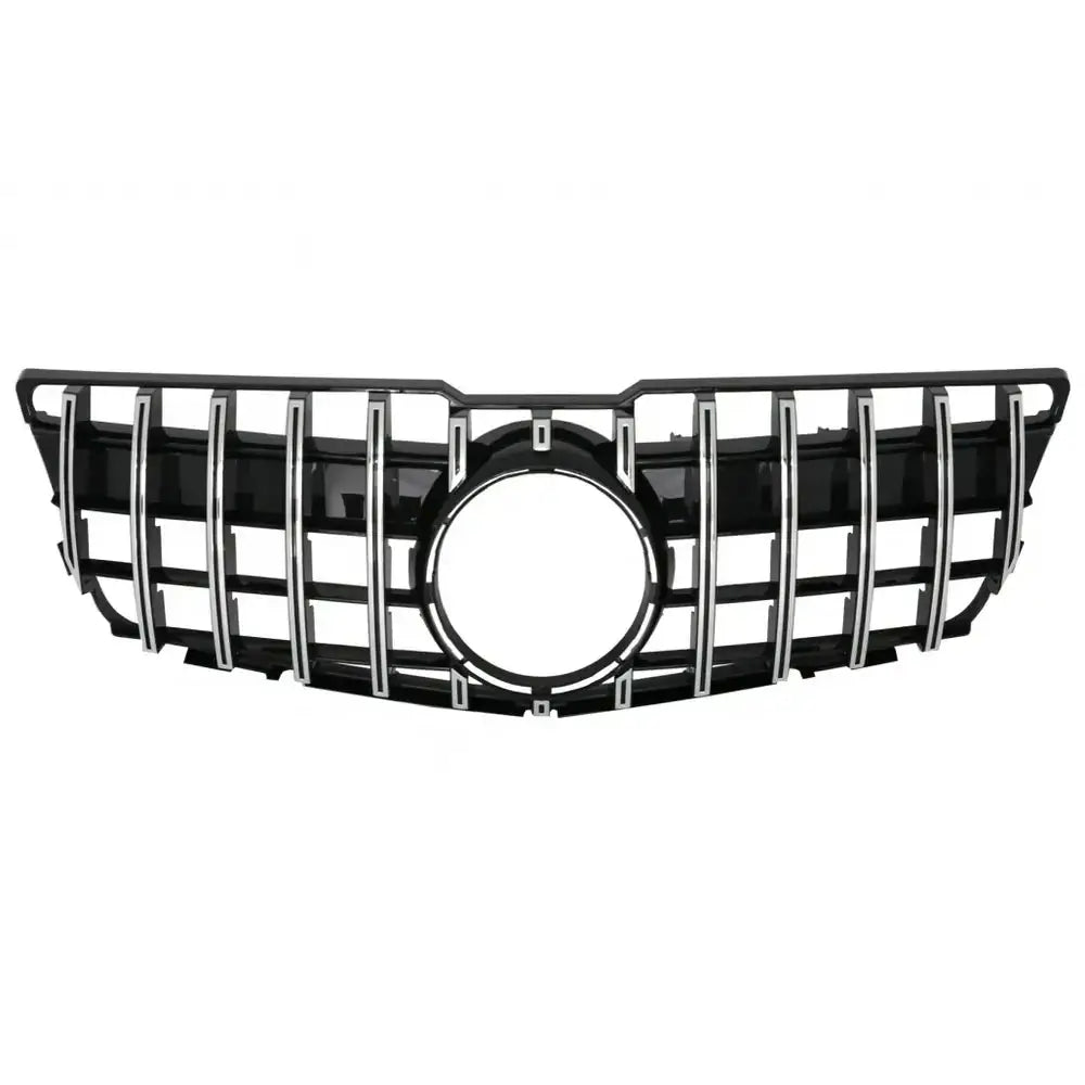 Grill Mercedes Glk-class X204 Pre Facelift 08-12 Gt-r Panamericana Design Black / Chrome