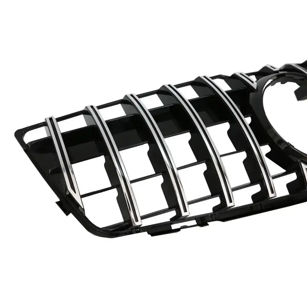 Grill Mercedes Glk-class X204 Pre Facelift 08-12 Gt-r Panamericana Design Black / Chrome