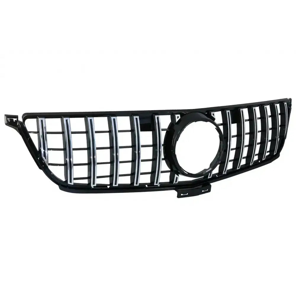 Grill Mercedes Ml-class W166 12-14 Gt-r Panamericana Design Black Chrome