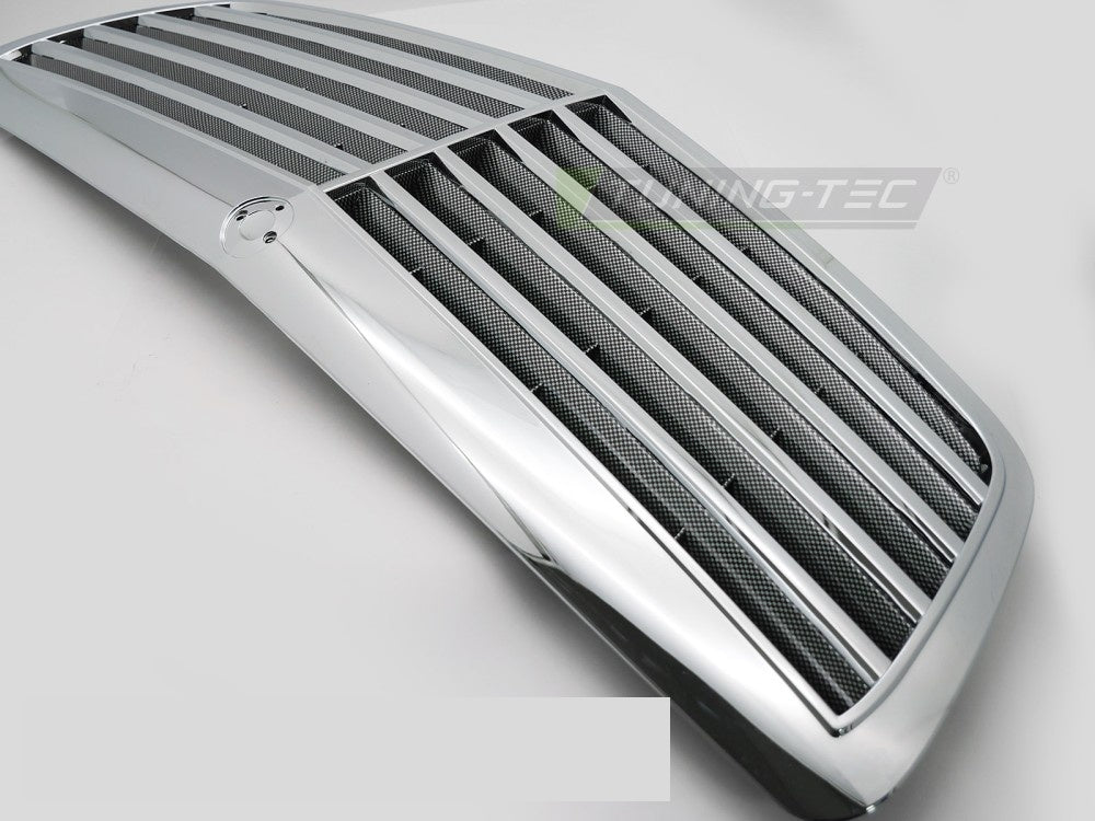 GRME62 frontgrill til Mercedes-Benz S-Klasse W221 vist fra vinkel