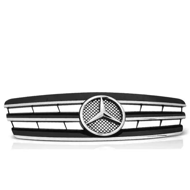 Grill Mercedes W203 00-07 Cl Style Black Chrome