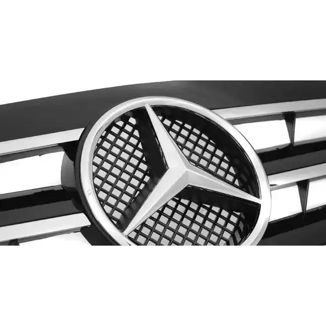 Grill Mercedes W203 00-07 Cl Style Black Chrome