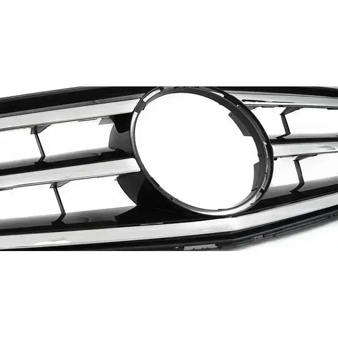 Grill Mercedes W204 07-14 Avantgarde Chrome-black