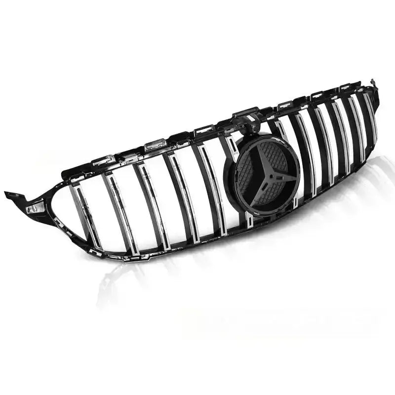 Grill Mercedes W205 14-18 Sport Glossy Black Chrome