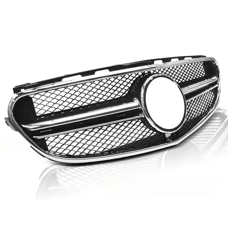 Grill Mercedes W212 13-16 E63 Amg Style Black Chrome