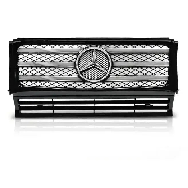 Grill Mercedes W463 90-12 Black Chrome