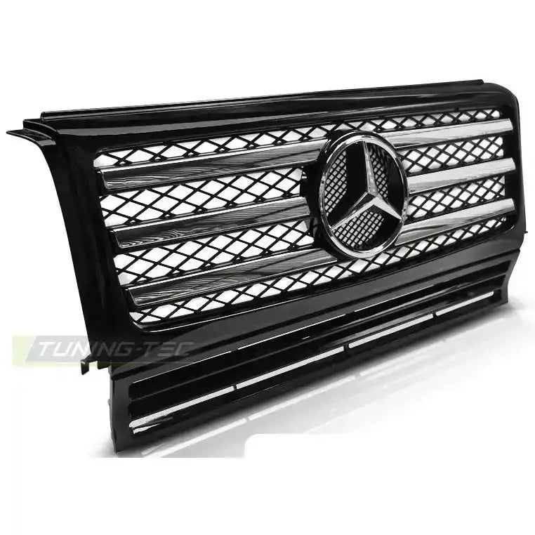 Grill Mercedes W463 90-12 Black Chrome
