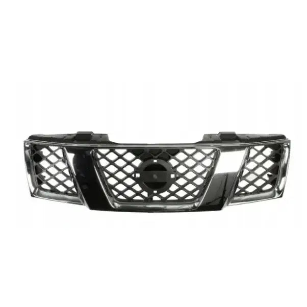 Grill - Nissan Navara D40 Krom/svart 05-