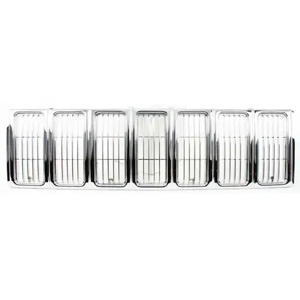 Grill Svart/krom - Jeep Cherokee Xj 96-01