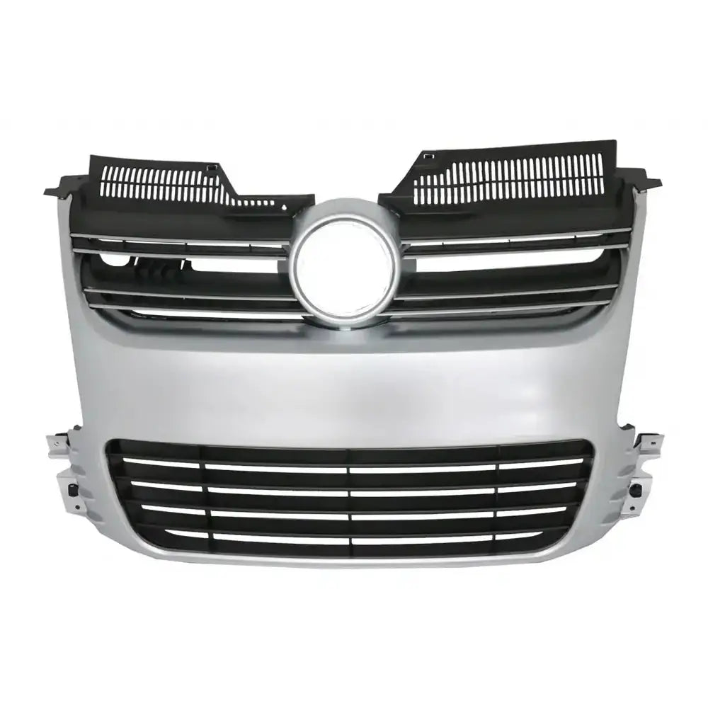 Grill Vw Golf 5 v 03-07 R32 Design Brushed Aluminium
