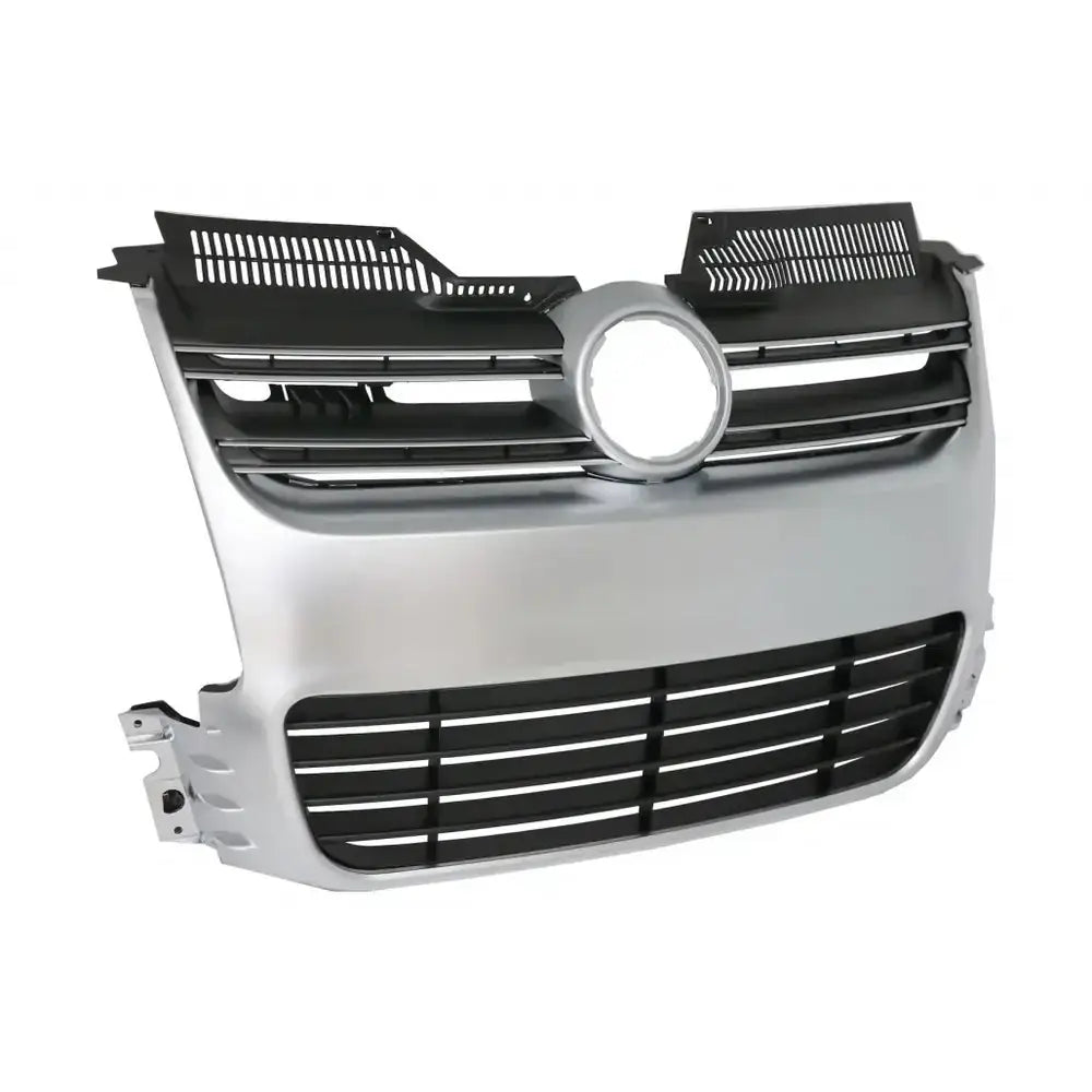 Grill Vw Golf 5 v 03-07 R32 Design Brushed Aluminium