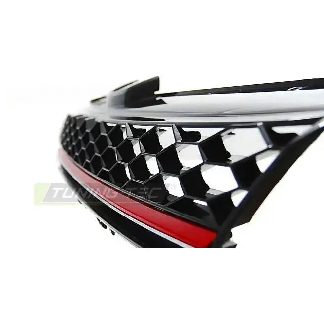 Grill Vw Golf 7 Gti Style Red 2013-2017