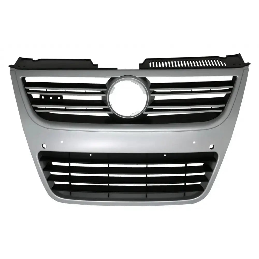 Grill Vw Passat 3c 07-10 Silver Aluminium Look