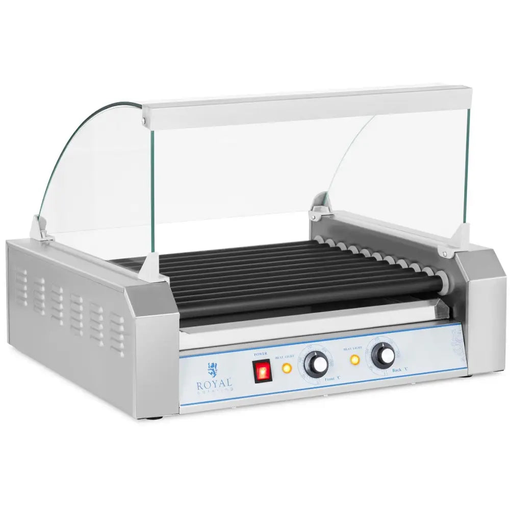 Grillrull med Glass Roller Grill med Teflonruller 11t