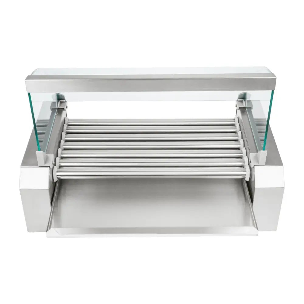 Grillrulle med Lokk Rollergrill Pølsevarmer med 7 Ruller