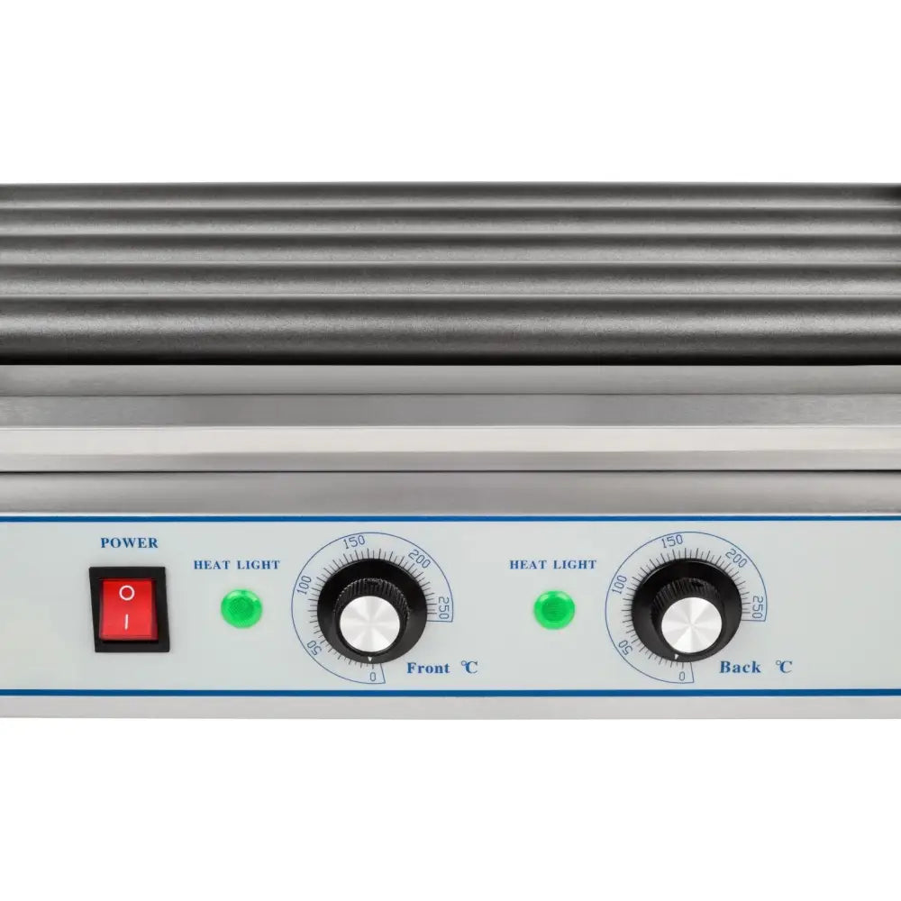 Grillrulle med Teflon-hjul og Glassrulle 5t