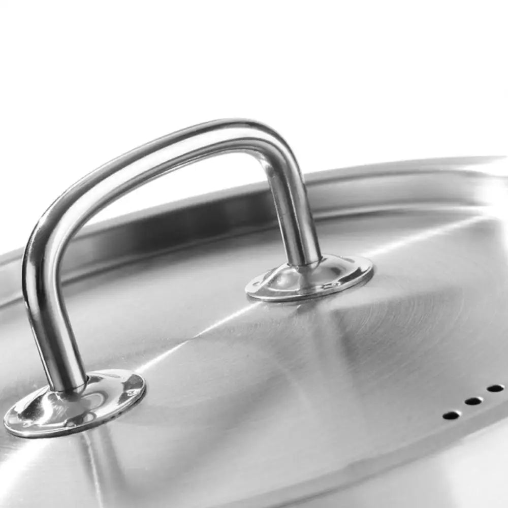 Gryte Medium med Lokk Kitchen Line 62.8 l 500 x 320 Mm - Hendi 836088