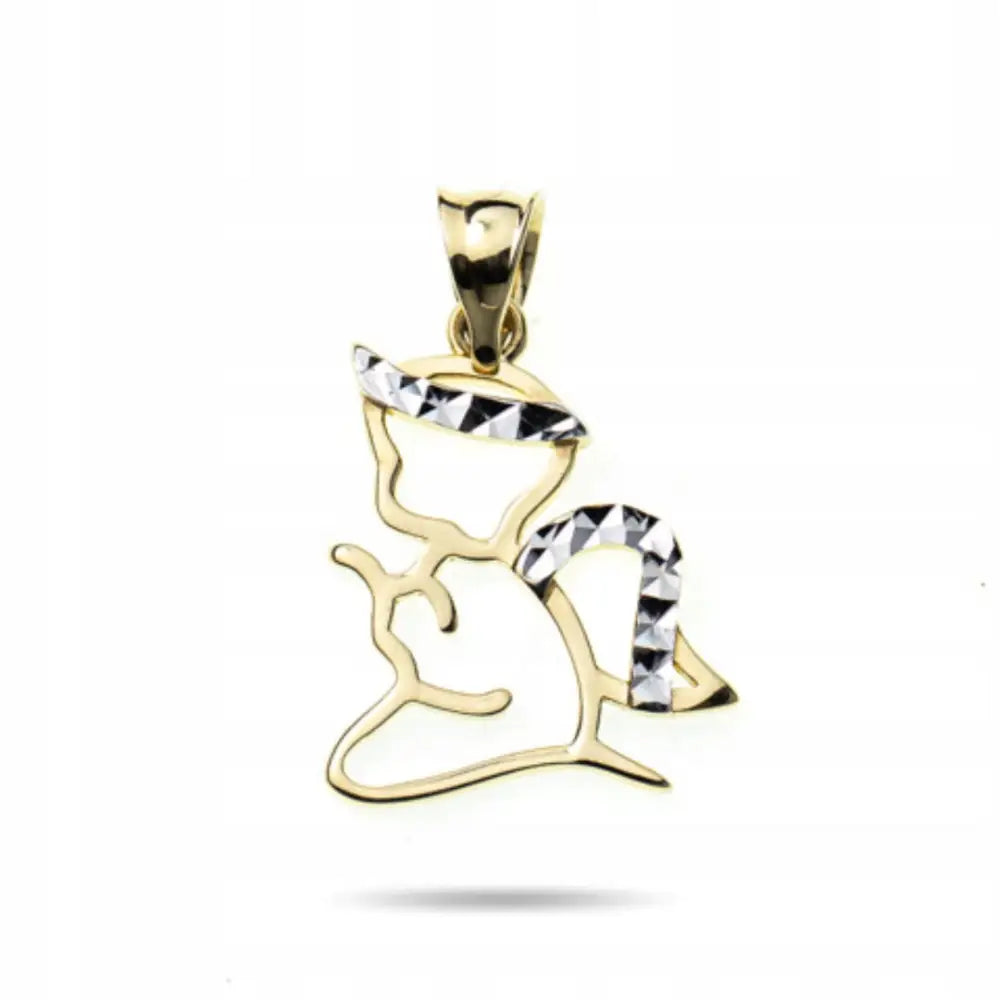 Charm Anheng i Gull - 585 Karat til Kjede