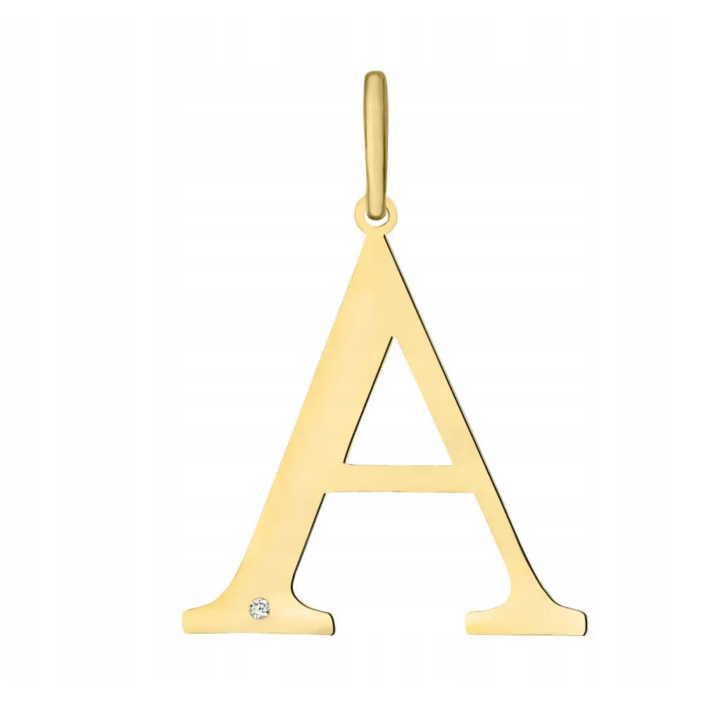 Charm Anheng med Diamant - 0,005 Ct H/si til Kjede