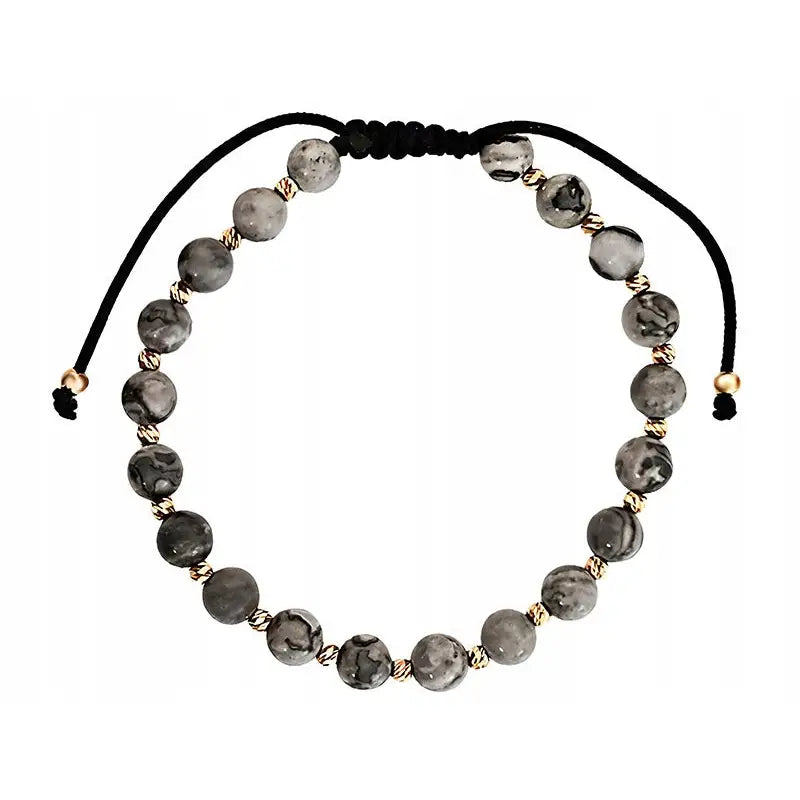 Armbånd Dame i Gull 585 med Charms Justerbart 0,74g