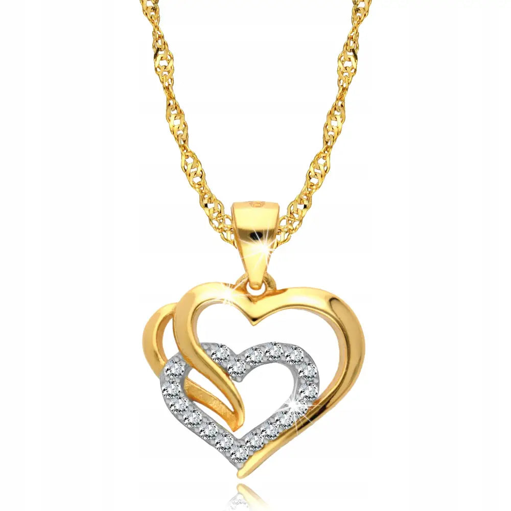 Gullsmykke Halskjede Sølvkjede 14k Gullforgylt 45 Cm