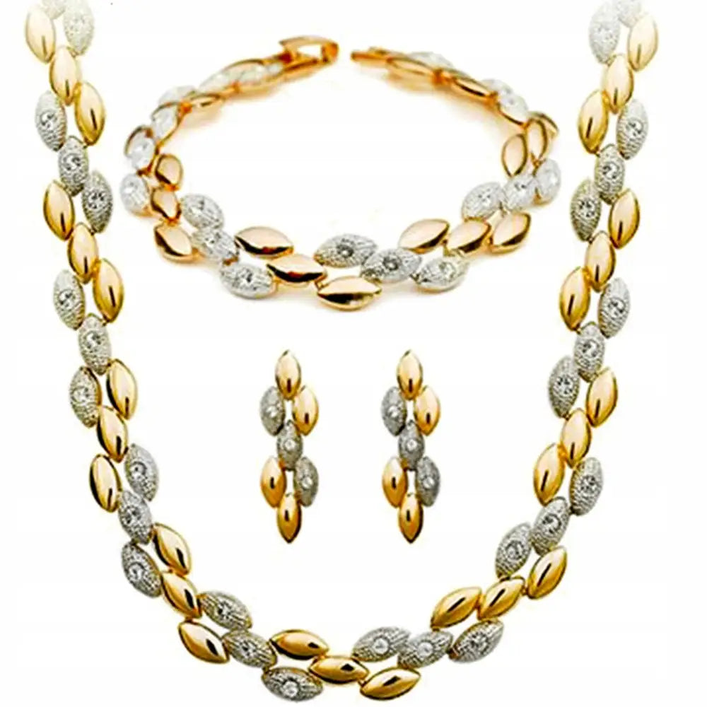 Gullsmykke Kjede 45cm - Roségull Smykkesett til Dame