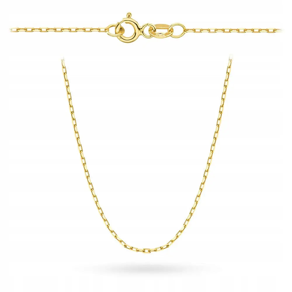 Gullsmykke Halskjede 585 - 45 Cm med Gravering