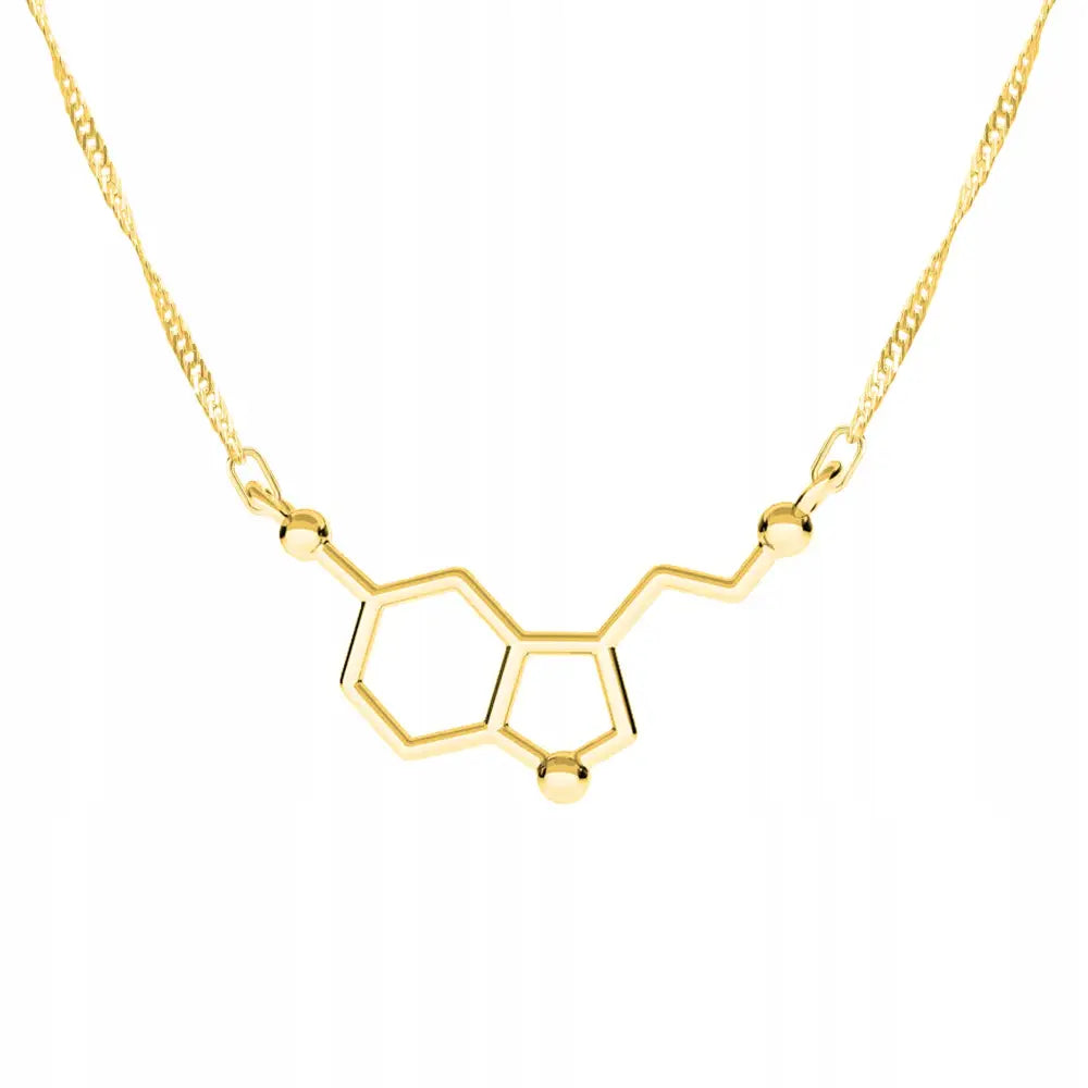 Gullsmykke Kjede Dame Gullbelagt 925 Sølv Halskjede