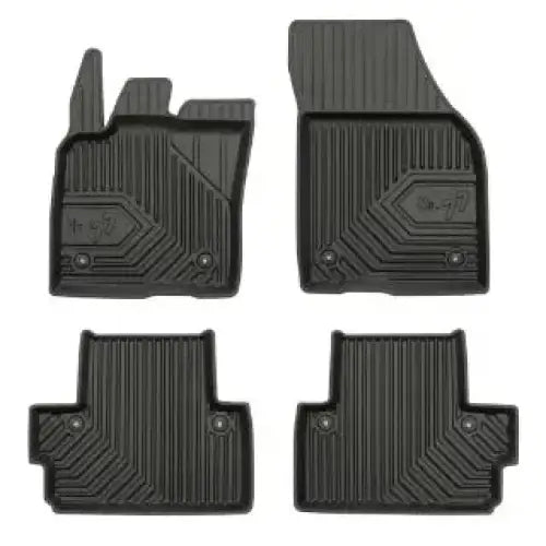 Gulvmatte Gummi Svart - Volvo C30 Liftback 06-12