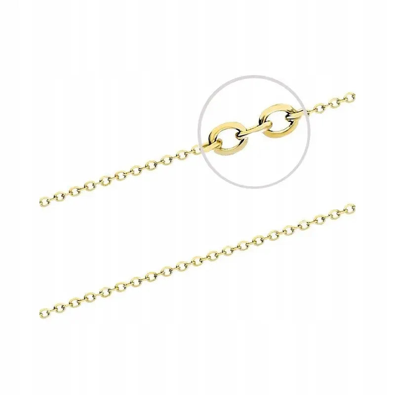 Gullsmykke Halskjede Rolo 375 9k 45 Cm