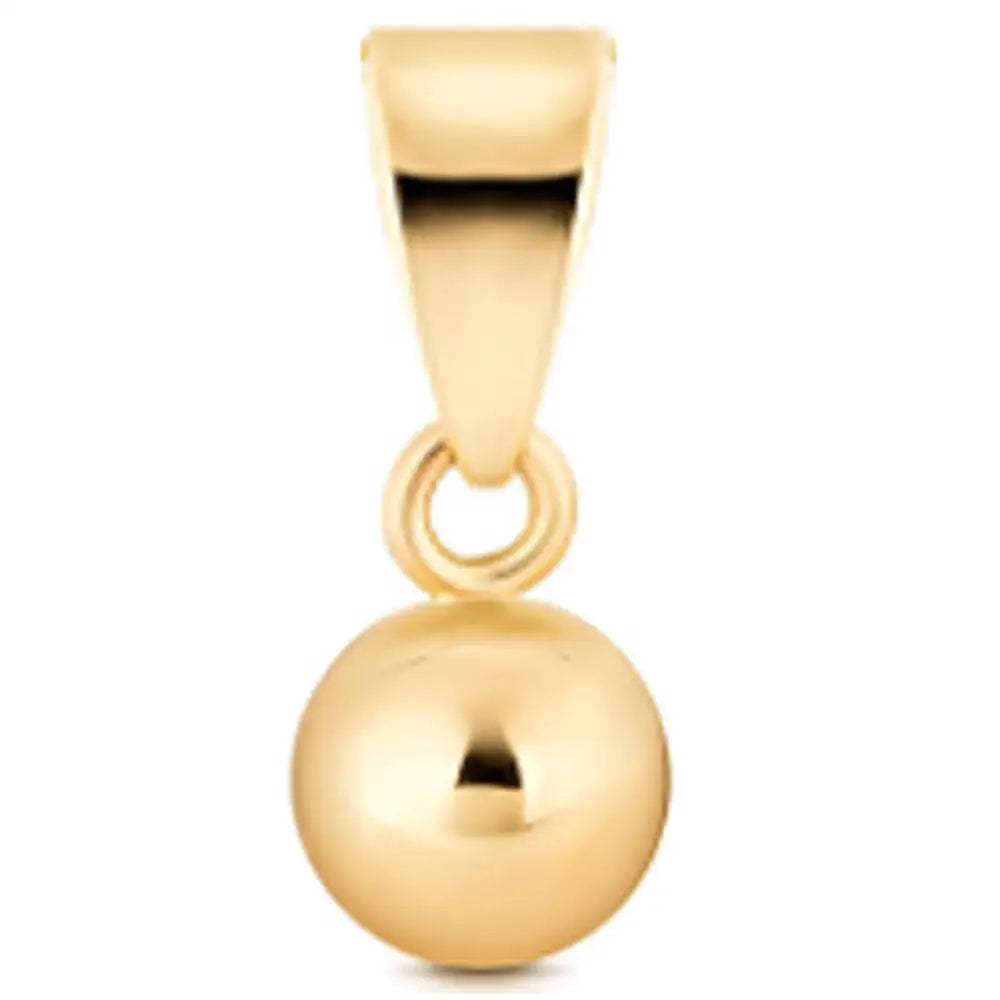 Charm Anheng 585 Glatt Kule 0,20g til Kjede