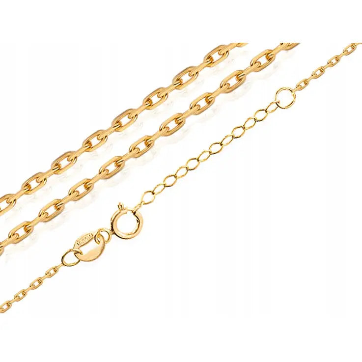 Gullsmykke Ankerkjede 50 Cm i Gull