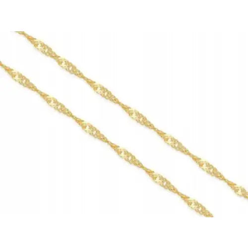Gullsmykke Kjede 333 Flettet 42cm til Dame