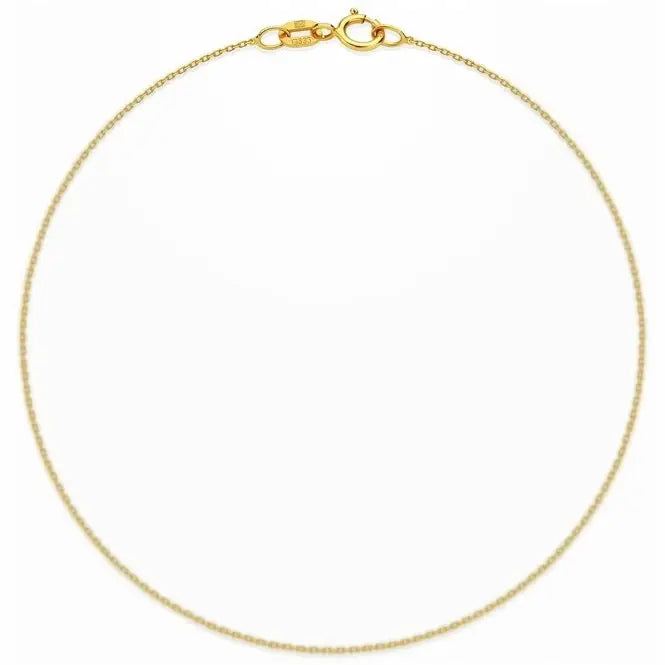 Gullsmykke Halskjede 333 (8k) Ankertype 45 Cm