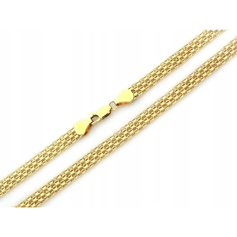 Gullsmykke Halskjede Bismarck 925 Sølv Bred