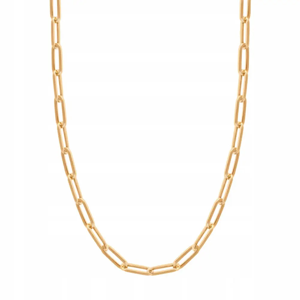 Gullsmykke Halskjede med Store Lenker