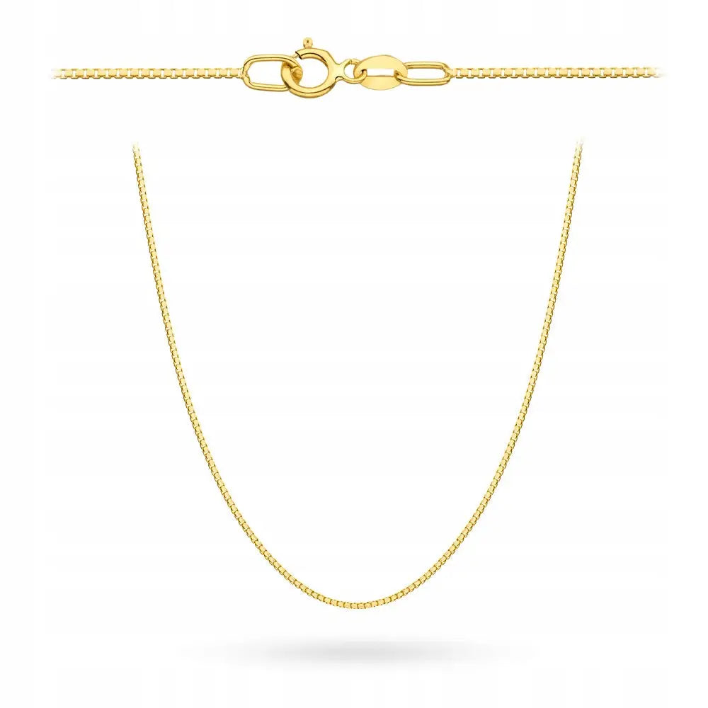 Lenkekjede Gyllen Terning 45 Cm 585