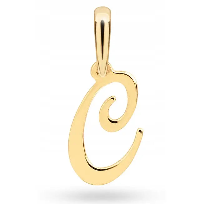 Charm Kjede med Moteanheng Bokstaven c
