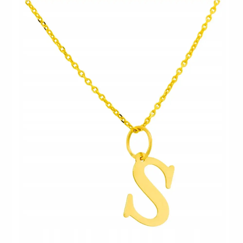 Charm Anheng Bokstaven s Pr585 med Kjede