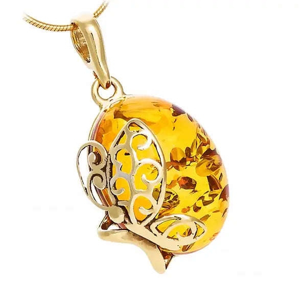 Gullsmykke Kjede i 925 Sølv 3,4 Cm til Dame