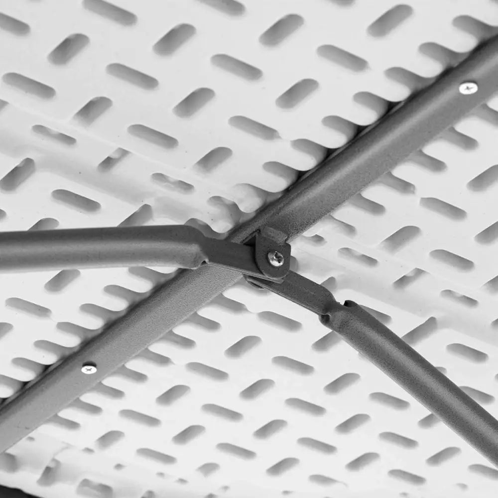 Hage Sammenleggbar Hvit Cateringbord til 150 Kg 180 x 75 x 74 Cm