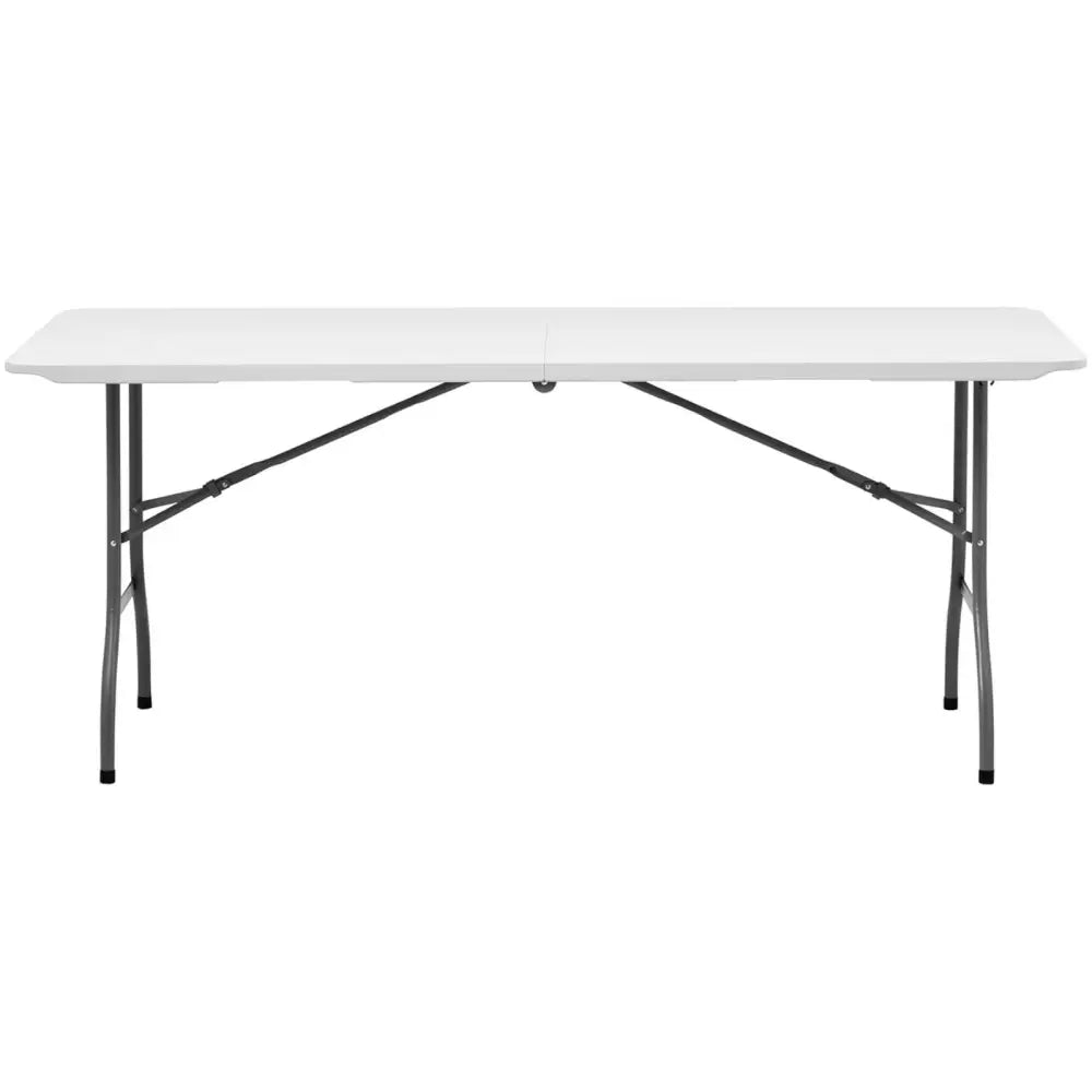 Hage Sammenleggbar Hvit Cateringbord til 150 Kg 180 x 75 x 74 Cm