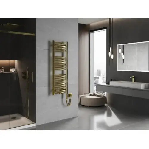 Håndkletørker Ares 1200 x 400 Mm 300 w Gull