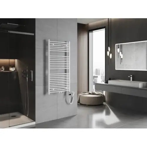 Håndkletørker Ares 1200 x 600 Mm 600 w Hvit Premium